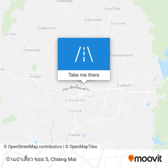 บ้านป่าเสี้ยว ซอย 5 map