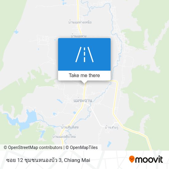 ซอย 12 ชุมชนหนองบัว 3 map