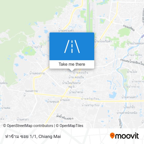 ท่าข้าม ซอย 1/1 map