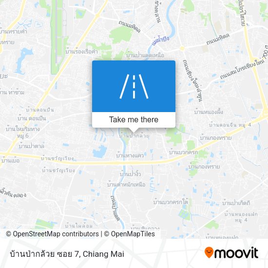 บ้านป่ากล้วย ซอย 7 map