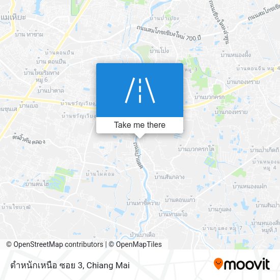 ตำหนักเหนือ ซอย 3 map