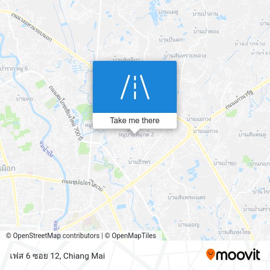 เฟส 6 ซอย 12 map