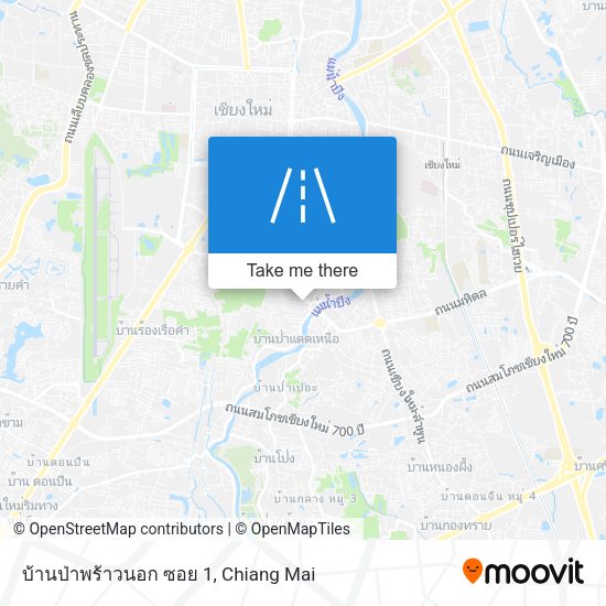 บ้านป่าพร้าวนอก ซอย 1 map