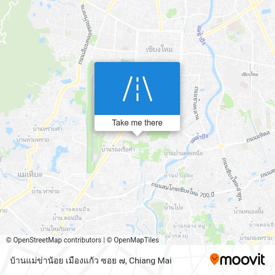 บ้านแม่ข่าน้อย เมืองแก้ว ซอย ๗ map