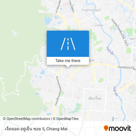 เจ็ดยอด-อยู่เย็น ซอย 5 map