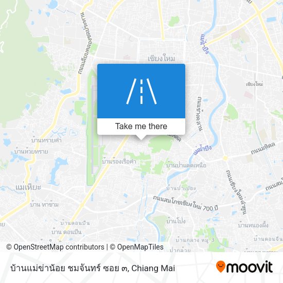 บ้านแม่ข่าน้อย ชมจันทร์ ซอย ๓ map
