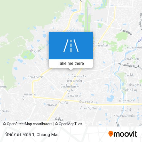 ทิพย์ภมร ซอย 1 map