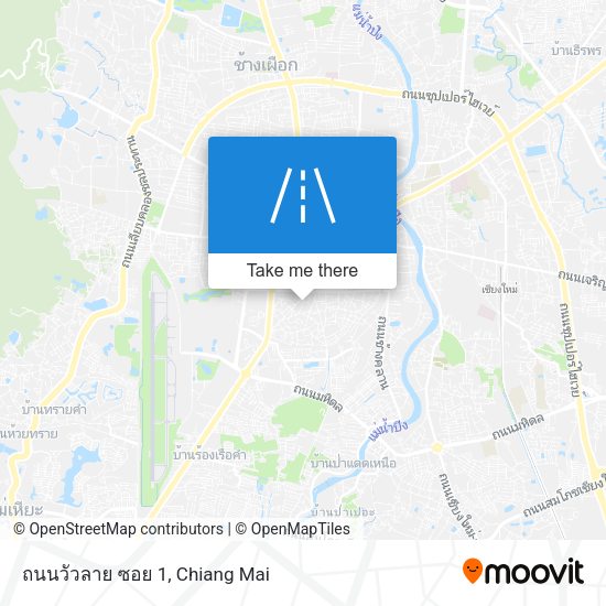 ถนนวัวลาย ซอย 1 map