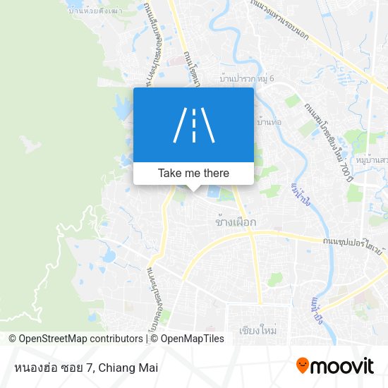 หนองฮ่อ ซอย 7 map