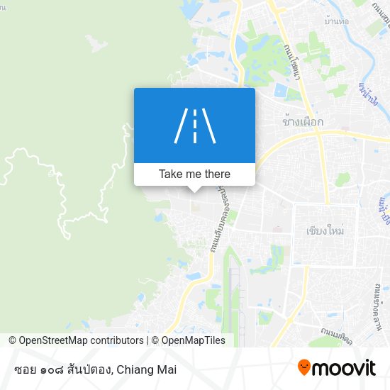 ซอย ๑๐๘ สันป่ตอง map