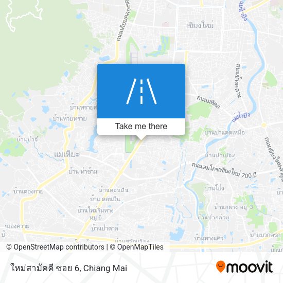ใหม่สามัคคี ซอย 6 map