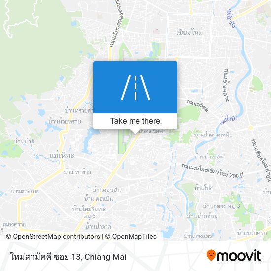 ใหม่สามัคคี ซอย 13 map