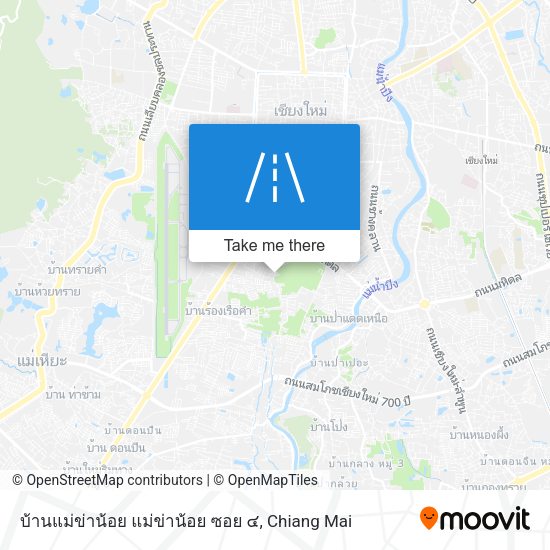 บ้านแม่ข่าน้อย แม่ข่าน้อย ซอย ๔ map