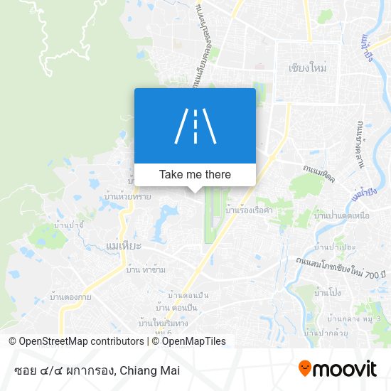 ซอย ๔/๔ ผกากรอง map