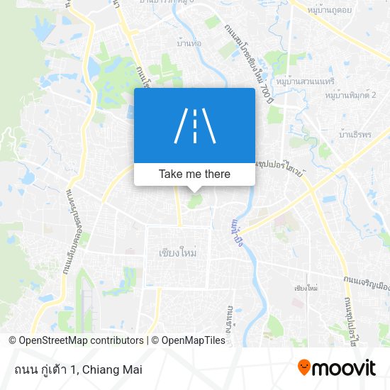 ถนน กู่เต้า 1 map
