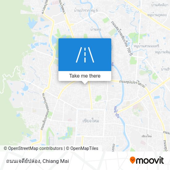 ถนนเจดีย์ปล่อง map