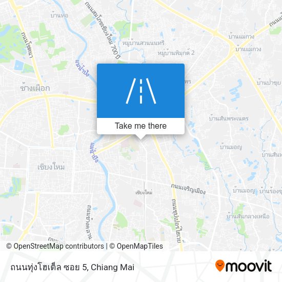 ถนนทุ่งโฮเต็ล ซอย 5 map