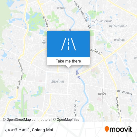 อุ่นอารี ซอย 1 map