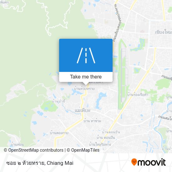 ซอย ๒ ห้วยทราย map