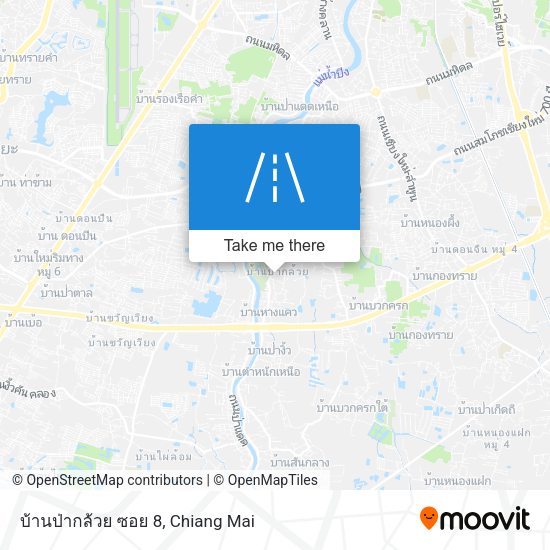 บ้านป่ากล้วย ซอย 8 map