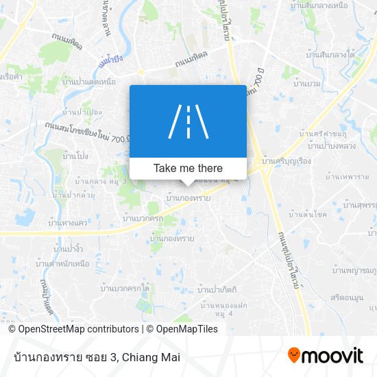 บ้านกองทราย ซอย 3 map