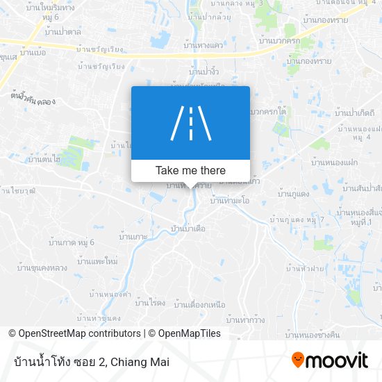 บ้านน้ำโท้ง ซอย 2 map