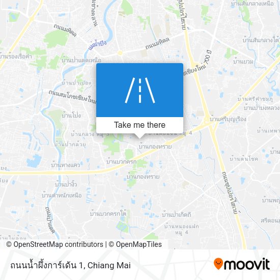 ถนนน้ำผึ้งการ์เด้น 1 map