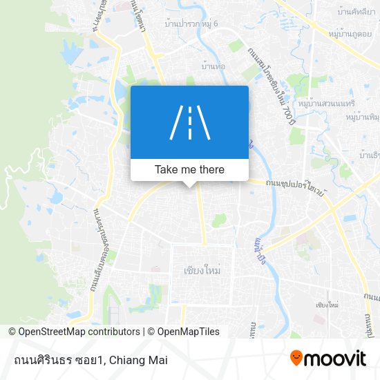 ถนนศิรินธร ซอย1 map