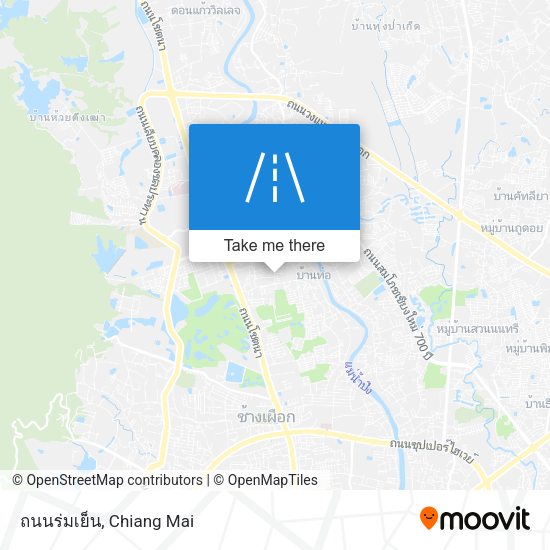 ถนนร่มเย็น map