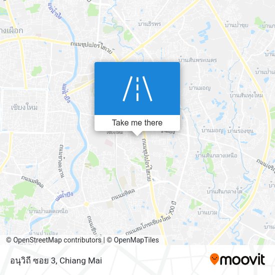 อนุวิถี ซอย 3 map