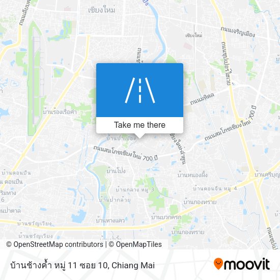 บ้านช้างค้ำ หมู่ 11 ซอย 10 map