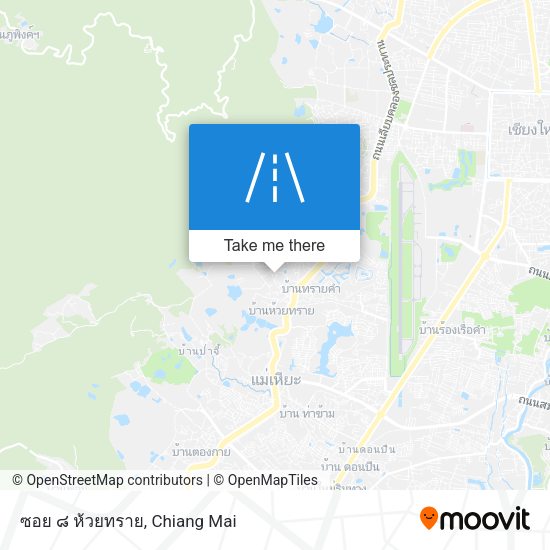 ซอย ๘ ห้วยทราย map