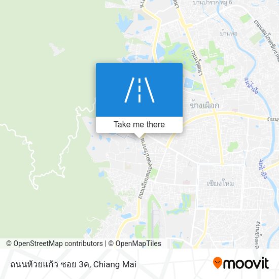 ถนนห้วยแก้ว ซอย 3ค map