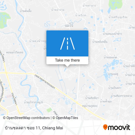 บ้านชลลดา ซอย 11 map