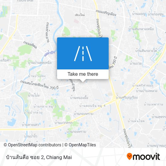 บ้านสันคือ ซอย 2 map