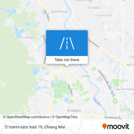 บ้านพระนอน ซอย 19 map