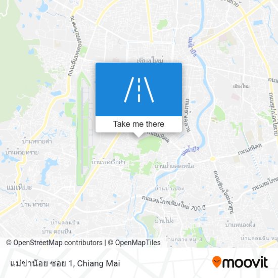 แม่ข่าน้อย ซอย 1 map