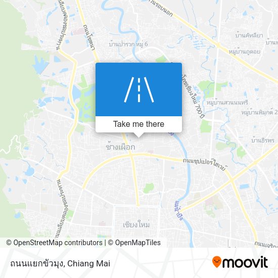 ถนนแยกขัวมุง map