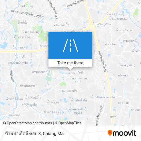 บ้านป่าเก็ดถี ซอย 3 map