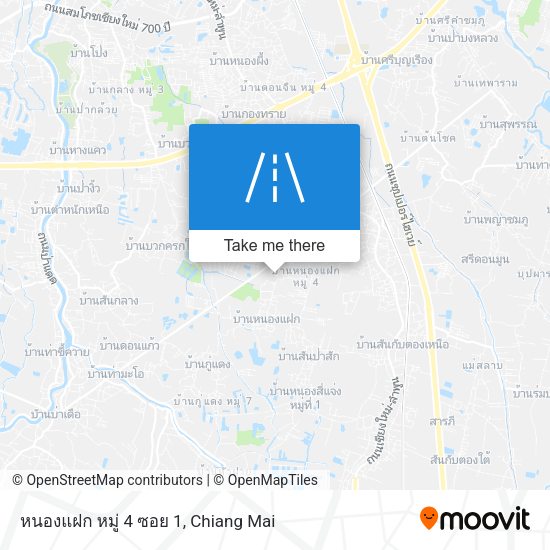 หนองแฝก หมู่ 4 ซอย 1 map