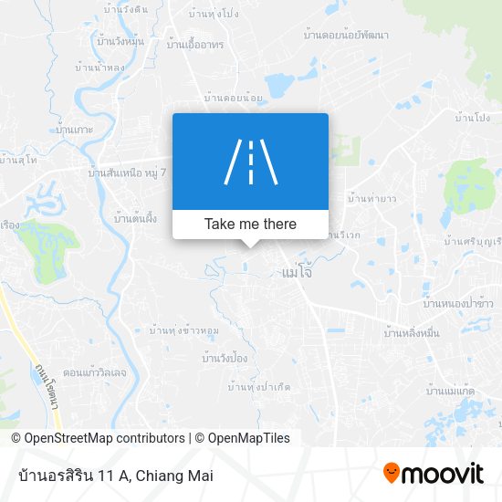 บ้านอรสิริน 11 A map