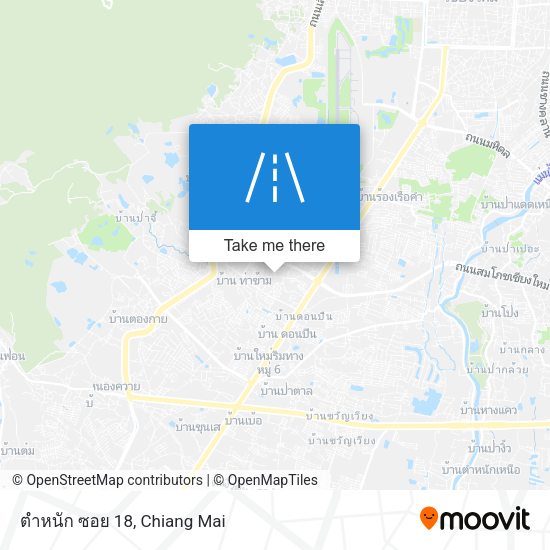 ตำหนัก ซอย 18 map