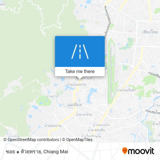 ซอย ๑ ห้วยทราย map