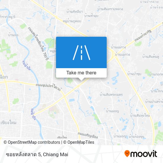 ซอยหลังตลาด 5 map