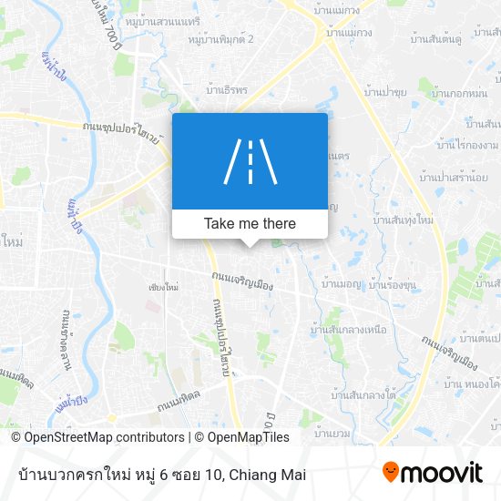 บ้านบวกครกใหม่ หมู่ 6 ซอย 10 map
