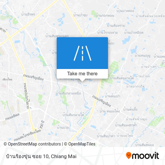 บ้านร้องขุ่น ซอย 10 map