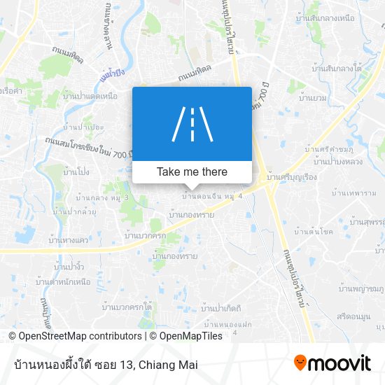 บ้านหนองผึ้งใต้ ซอย 13 map