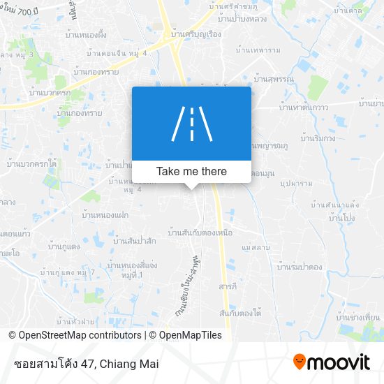 ซอยสามโค้ง 47 map