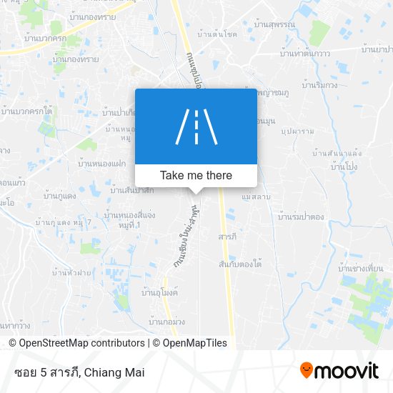 ซอย 5 สารภี map