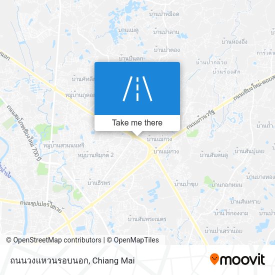 ถนนวงแหวนรอบนอก map